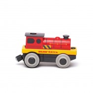 Bigjigs Rail - Mighty Red Battery Engine - Artiwood