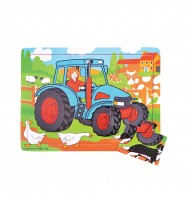 Medium Tray Puzzle - Tractor