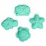 Artiwood - Bigjigs - Silicone Toy - Eggshell Green Sand Moulds