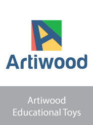 artiwood educational toys logo